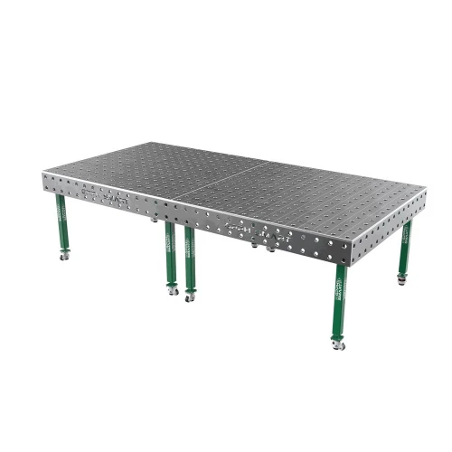 Masa sudura, GPPH, SMART 15, 28_100x100_K_GPPH_SMART_15_300x148, 3000x1480 mm, blat 15 mm, gauri 28 mm, retea 100x100, pe roti