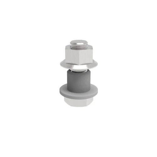 Pin montare blaturi masa sudura, GPPH, PRO 28_A_004_PRO, sistem orificii 28 mm, stift filetat cu piulite