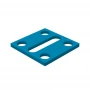 Placa adaptoare masa sudura 150x150 mm, GPPH, PRO 16_F_010_PRO, sistem orificii 16 mm, grosime 15 mm, otel S355J2+N