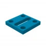 Placa adaptoare masa sudura 150x150 mm, GPPH, EXPERT 28_F_010_EXPERT, sistem orificii 28 mm, grosime 25 mm, otel S355J2+N