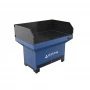 Post slefuire si sudare, GPPH, baza cu protectii, 28_100x100_SOG_002_127x77, blat 1270x770 mm, gauri 28 mm, retea 100x100