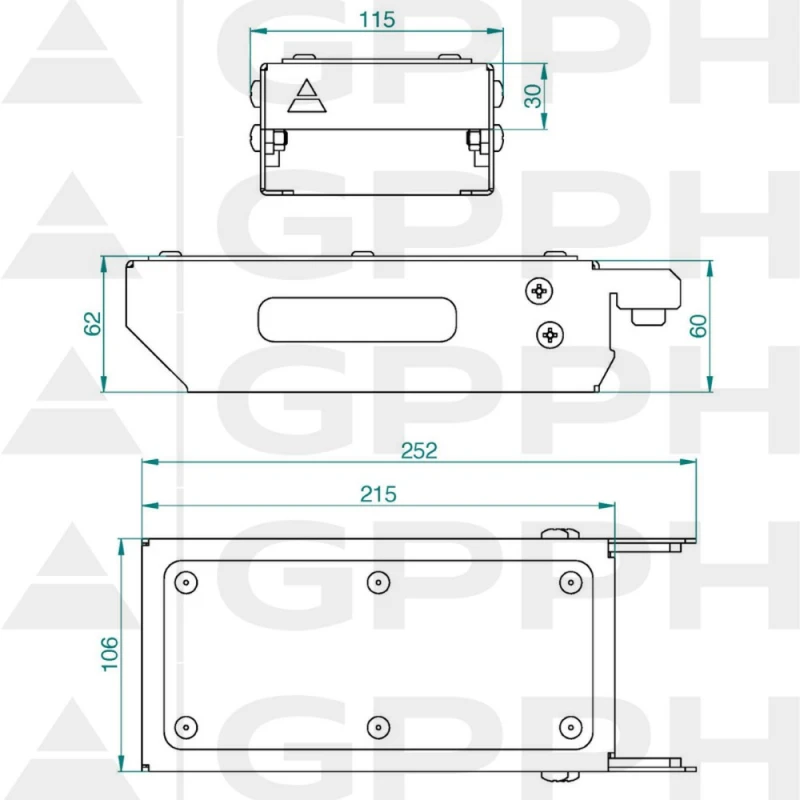 Raft plat mobil scule masa sudura, GPPH, 16_SH_005, marime S