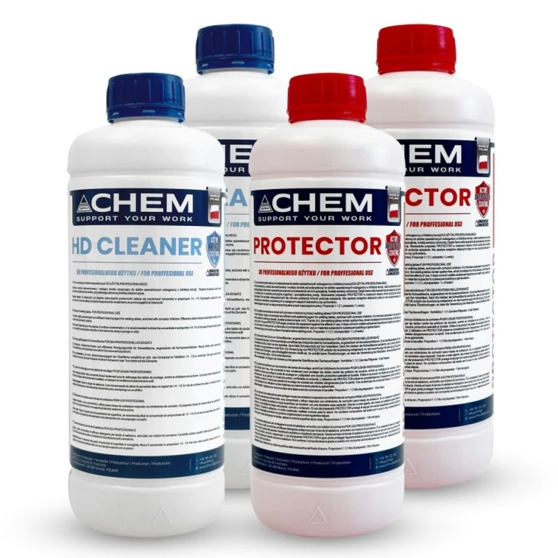 Set preparate chimice masa sudura, GPPH CHEM, 2x HD Cleaner, 2x Protector
