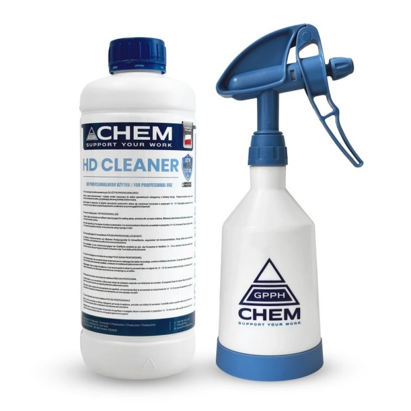 Set preparate chimice masa sudura, GPPH CHEM, 1x HD Cleaner, 1x Pulverizator