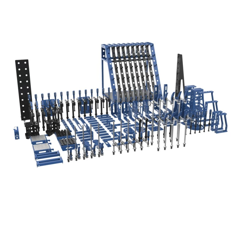 Set scule masa sudura 2XL PRO, GPPH, orificii 16 mm, carucior scule L