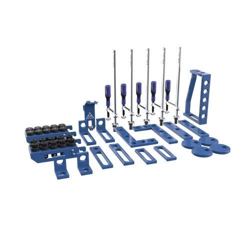 Set scule masa sudura S ECO, GPPH, 16_TOOL_SET_ECO_S, orificii 16 mm, 45 elemente
