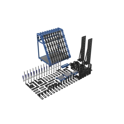 Set scule masa sudura SMART SUPREME, GPPH, 28_TOOL_SET_SMART_15_SUPREME_TTL, blat 15 mm, orificii 28 mm, 132 elemente, carucior L