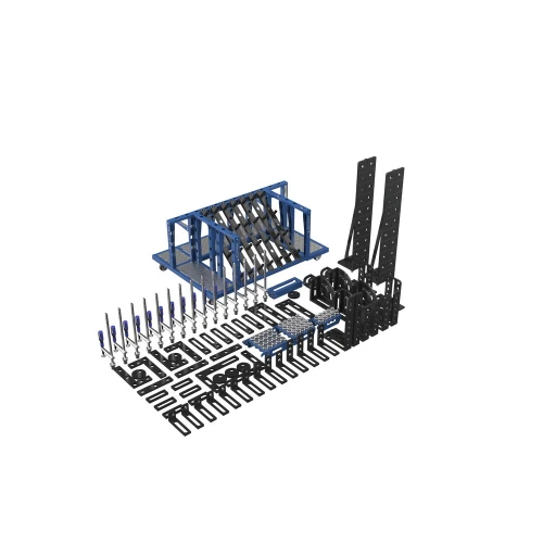 Set scule masa sudura SMART SUPREME, GPPH, 28_TOOL_SET_SMART_15_SUPREME_TTM, blat 15 mm, orificii 28 mm, 132 elemente, carucior M