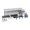 Set scule sudura tevi, GPPH, BASE, 16_PIPE_TOOL_SET_BASE, 78 piese, sistem 16 mm, cleme tubulare, prisme reglabile