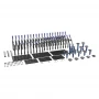 Set scule fixare tevi masa sudura, GPPH, MASTER 16_PIPE_TOOL_SET_MASTER, sistem orificii 16 mm, 124 elemente, cleme, prisme, placi