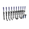 Set scule fixare tevi masa sudura, GPPH, MINI 28_PIPE_TOOL_SET_MINI, sistem orificii 28 mm, 20 elemente, cleme si prisme