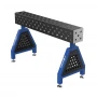 Suport sudura TRESTLE ECO 1500x200x200 mm, GPPH, 28_DIAG_S_TRESTLE_ECO_150x20x20, pe picioare, orificii 28 mm, grila diagonala