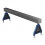 Suport sudura TRESTLE ECO 3000x200x200 mm, GPPH, 16_50x50_K_TRESTLE_ECO_300x20x20, pe roti, orificii 16 mm, grila 50x50 mm