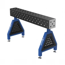 Suport sudura TRESTLE EXPERT 1500x200x200 mm, GPPH, 28_DIAG_S_TRESTLE_EXPERT_150x20x20, pe picioare, orificii 28 mm
