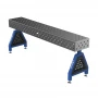 Suport sudura TRESTLE EXPERT 2400x400x200 mm, GPPH, 28_DIAG_S_TRESTLE_EXPERT_240x40x20, pe picioare, orificii 28 mm