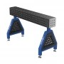 Suport sudura TRESTLE PLUS 1500x200x200 mm, GPPH, 16_50x50_S_TRESTLE_PLUS_150x20x20, pe picioare, orificii 16 mm, grila 50x50 mm