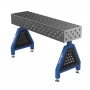 Suport sudura TRESTLE PLUS 1500x400x200 mm, GPPH, 28_DIAG_S_TRESTLE_PLUS_150x40x20, pe picioare, orificii 28 mm, grila diagonala