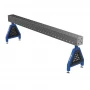 Suport sudura TRESTLE PLUS 3000x200x200 mm, GPPH, 28_DIAG_S_TRESTLE_PLUS_300x20x20, pe picioare, orificii 28 mm, grila diagonala