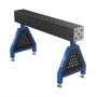 Suport sudura TRESTLE PRO 1500x200x200 mm, GPPH, 16_DIAG_S_TRESTLE_PRO_150x20x20, pe picioare, orificii 16 mm, grila diagonala