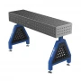 Suport sudura TRESTLE PRO 1500x400x200 mm, GPPH, 16_50x50_S_TRESTLE_PRO_150x40x20, pe picioare, orificii 16 mm, grila 50x50 mm
