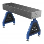 Suport sudura TRESTLE PRO 1500x400x200 mm, GPPH, 16_DIAG_S_TRESTLE_PRO_150x40x20, pe picioare, orificii 16 mm, grila diagonala