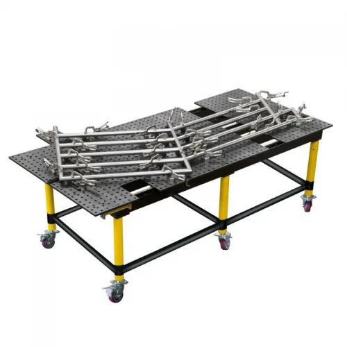Bare rigidizare picioare masa sudura, Strong Hand, TMLB2630 Leg Braces, BuildPro, MAX/Slotted 2550/2560 x 1250 mm, picioare 76 mm