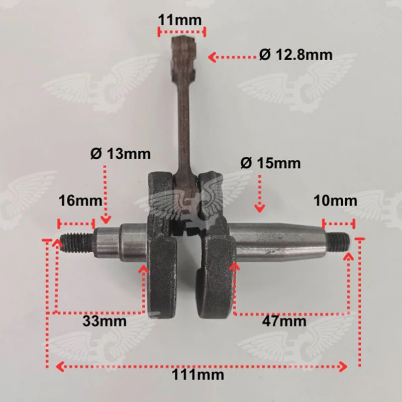 Ambielaj motocoasa 43 cc, RURIS, cod psqq-028