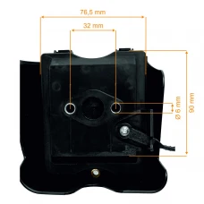 Ansamblu filtru aer motocoasa 43 cc 52 cc, RURIS, piese schimb QQ, cod psqq-045