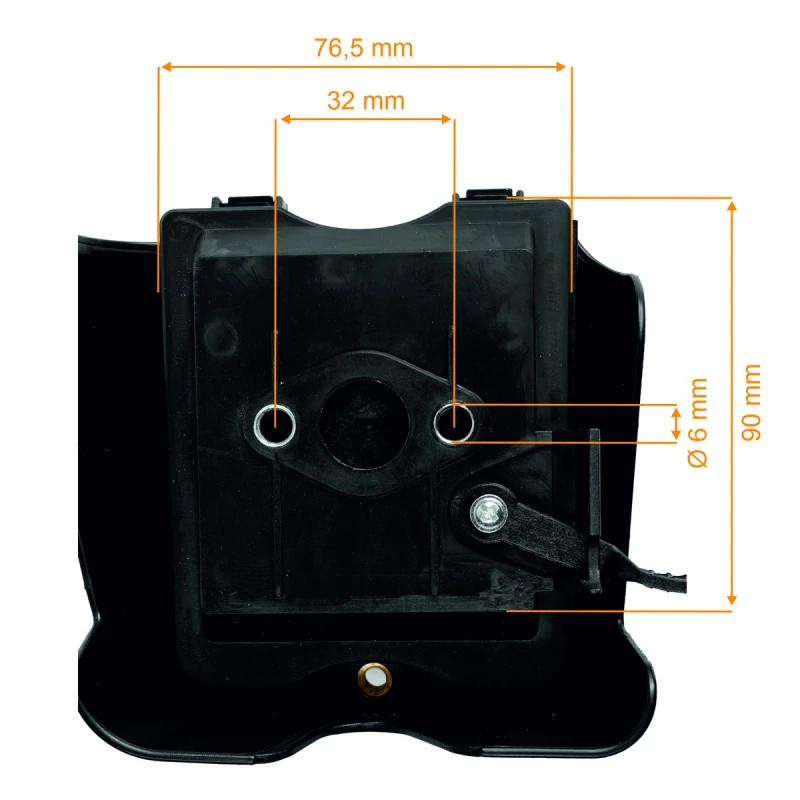 Ansamblu filtru aer motocoasa 43 cc 52 cc, RURIS, cod psqq-045