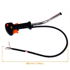 Ansamblu maner cablu acceleratie, RURIS, piesa motocoasa, cod ps210-1-10