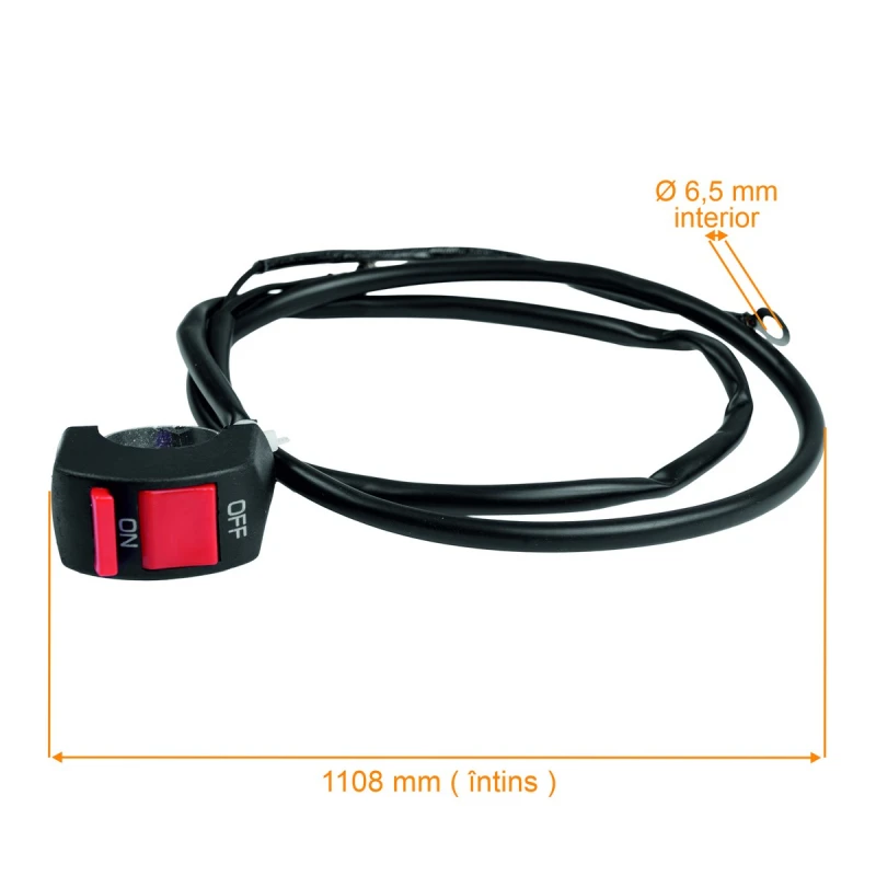 Ansamblu motor-stop RURIS DAC 6500K motosapa, pozitia 13 plansa 2