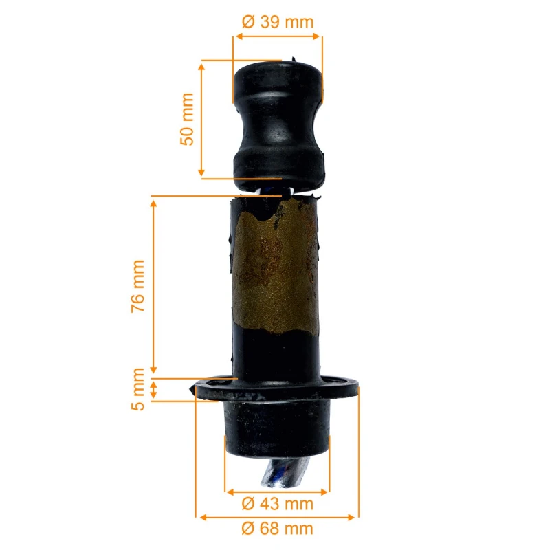 Ansamblu snec pompa submersibila, RURIS, cod psaq104-43
