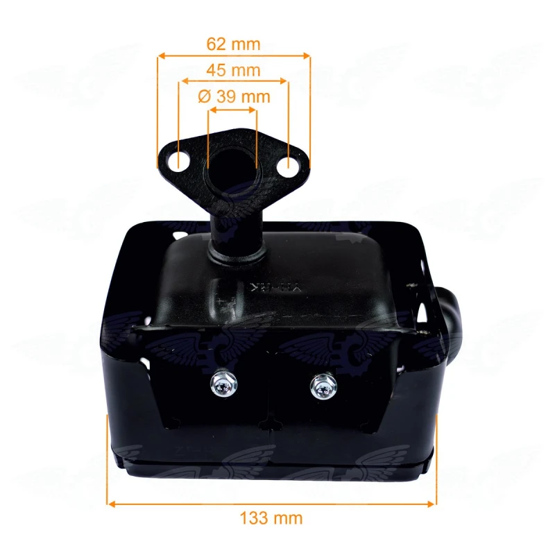 Ansamblu toba esapament, RURIS, cod ps168f-11-1