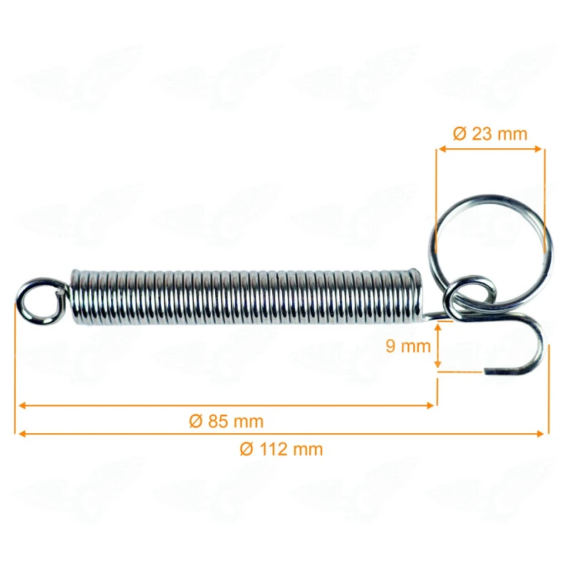 Arc revenire RURIS DAC 777K motocositoare, pozitia 93 plansa 4 a masinii