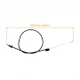 Cablu actionare roti, RURIS, piesa masina tuns gazon, cod ps130xl-1-85