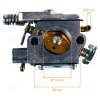 Carburator motoferastrau RURIS DAC 401S, pozitia 85 plansa 1