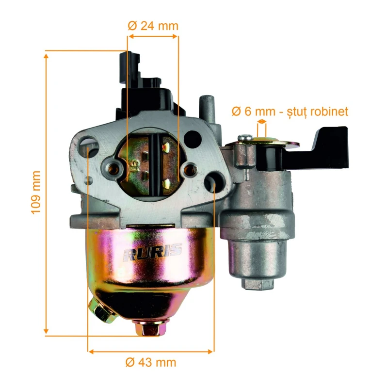 Carburator, RURIS, cod ps731k-3-84