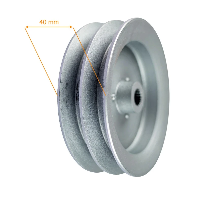 Fulie mare RURIS DAC 6500K motosapa, pozitia 22 plansa 4
