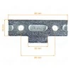 Placa antrenare, RURIS, cod ps777k-118