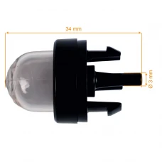 Pompita benzina motocoasa motoferastrau, RURIS, piese schimb QQ, cod psqq-037