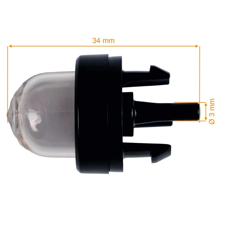 Pompita benzina motocoasa motoferastrau, RURIS, cod psqq-037