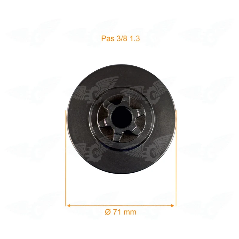 Roata lant motoferastrau RURIS DAC 401S, pozitia 51 plansa 2