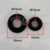Set semering motocoasa 43 cc 52 cc, RURIS, cod psqq-052