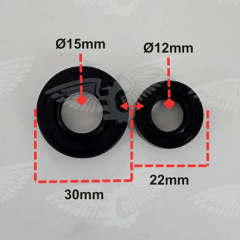 Set semering motocoasa 43 cc 52 cc, RURIS, cod psqq-052