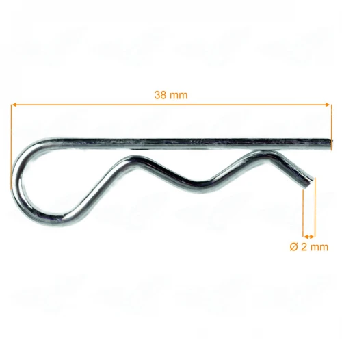 Siguranta 2x9x38, RURIS, piesa utilaje sapat, cod ps6500fr-10-7