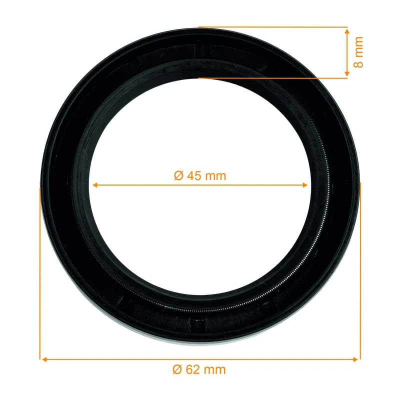 Simering B 62x8, RURIS, cod ps815-5-7