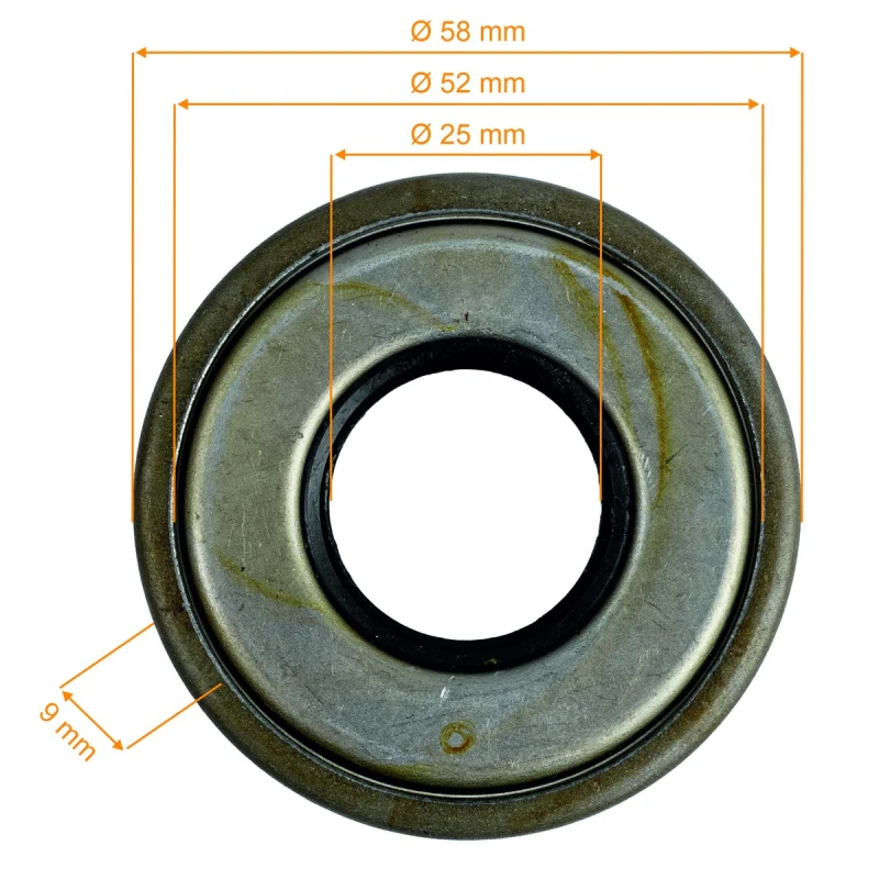 Simering RURIS DAC 6500K motosapa, pozitia 40 plansa 1