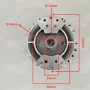 Volanta motoferastrau clicheti metalici 4500 5200 5800, RURIS, piese schimb QQ, cod psqq-040