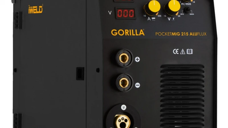 IWELD Gorilla Pocketmig 215 Aluflux 2020