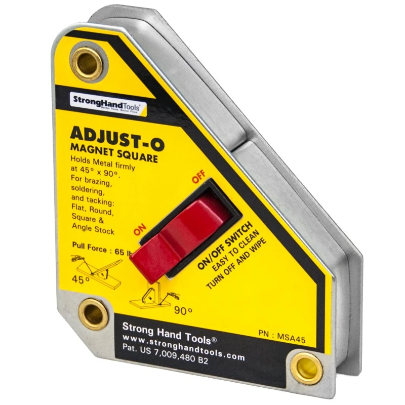 Vinclu Magnetic cu Buton Adjust-O™, Forta 30 kg, Unghi 45°/90° Vinclu Magnetic cu Buton Adjust-O™, Forta 30 kg, Unghi 45°/90°